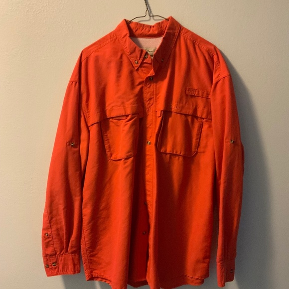 L.L. Bean Men’s L UV-Resistant Nylon-Poly Blend Sun Shirt - Picture 1 of 1